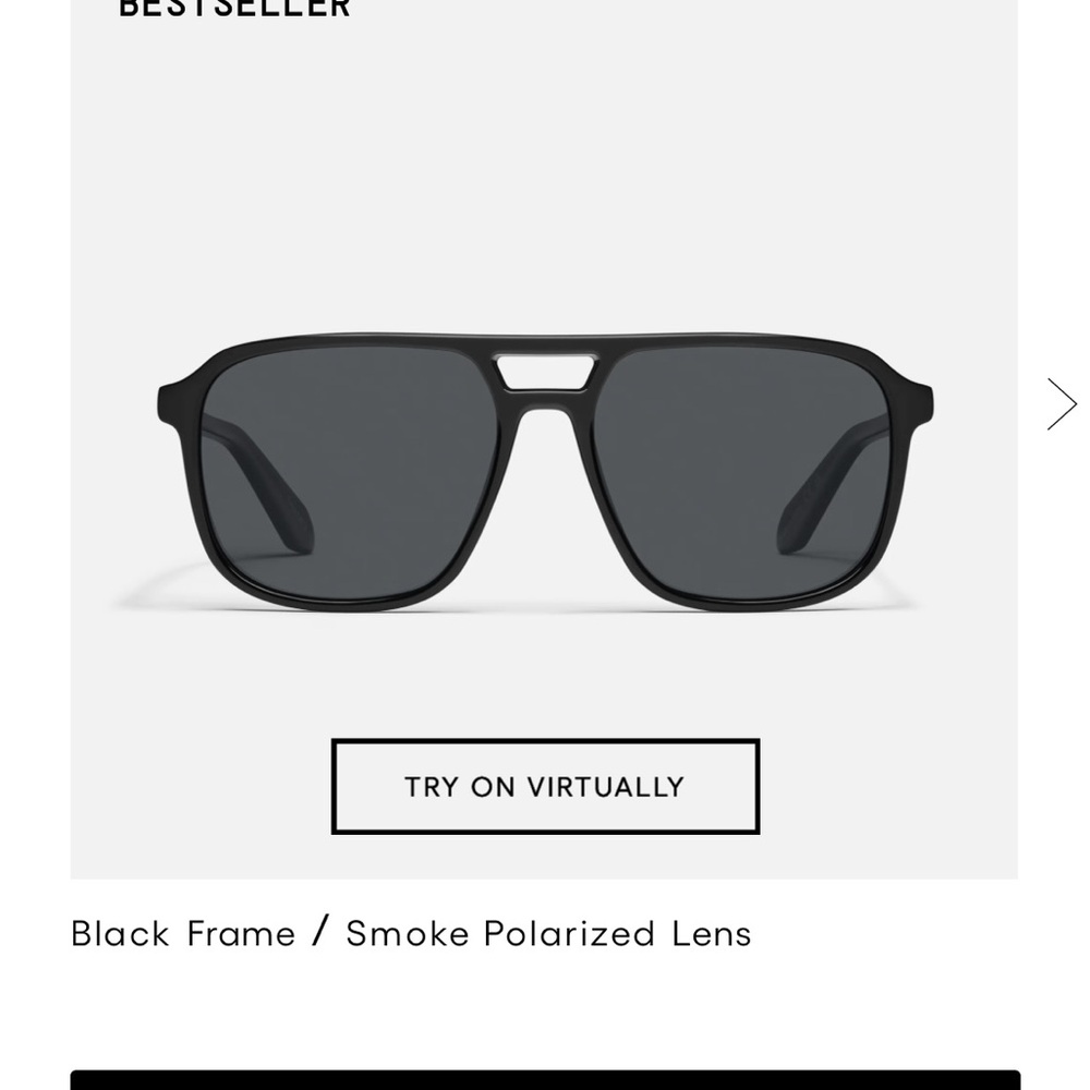 Quay Australia Black Frame Sunglasses